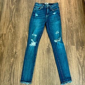 AGOLDE SKINNY STRETCH DENIM